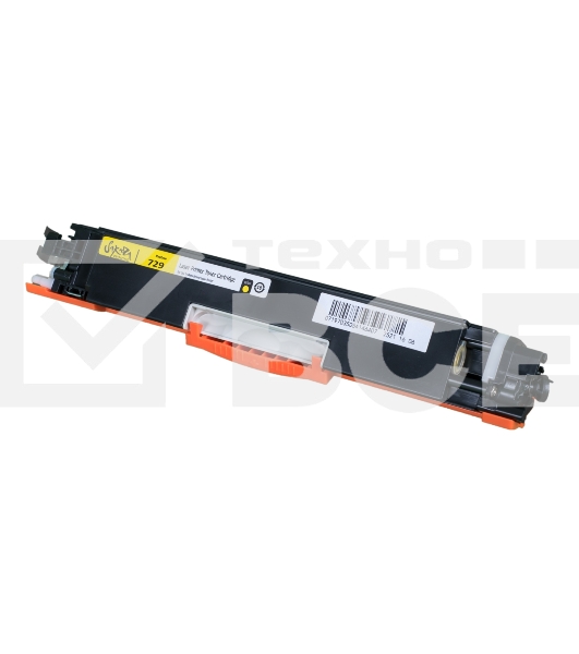 Картридж Sakura CRG729Y для CANON LBP 7010C/7018C, желтый, 1000 к.