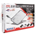 Внешний корпус для HDD AgeStar SUB2A8 SATA пластик/сталь черный 2.5