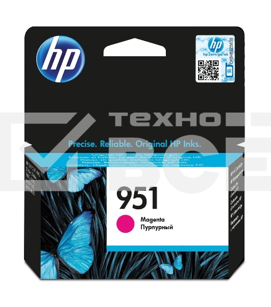 Картридж струйный HP CN051AE пурпурный для HP OJ Pro 8610/8620 (700стр.)