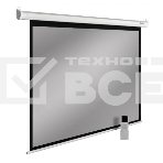 Экран Cactus 138x220см SIlverMotoExpert CS-PSSME-220X138-DG 16:10 настенно-потолочный рулонный тёмно-серый (моторизованный привод), фото 1