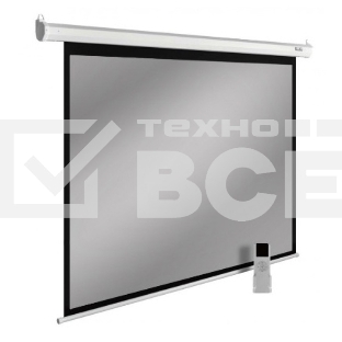 Экран Cactus 138x220см SIlverMotoExpert CS-PSSME-220X138-DG 16:10 настенно-потолочный рулонный тёмно-серый (моторизованный привод)