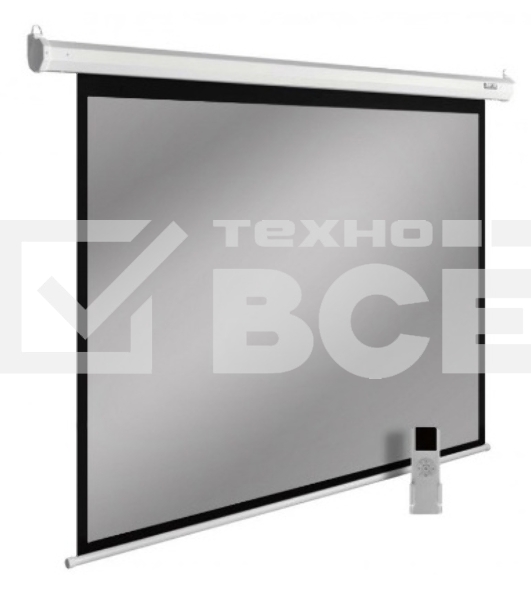 Экран Cactus 138x220см SIlverMotoExpert CS-PSSME-220X138-DG 16:10 настенно-потолочный рулонный тёмно-серый (моторизованный привод)