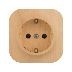 Legrand Legrand 782280 Розетка с заземлением с защитными шторками (Дерево), фото2