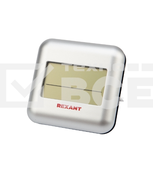  Термометр электронный REXANT S3341BF с часами и беспроводным выносным датчиком