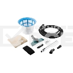 Строительный пылесос Hammer Flex PIL50A 196420 для сух/вл уборки 1400Вт 50л + розетка для электроинструмента, фото7