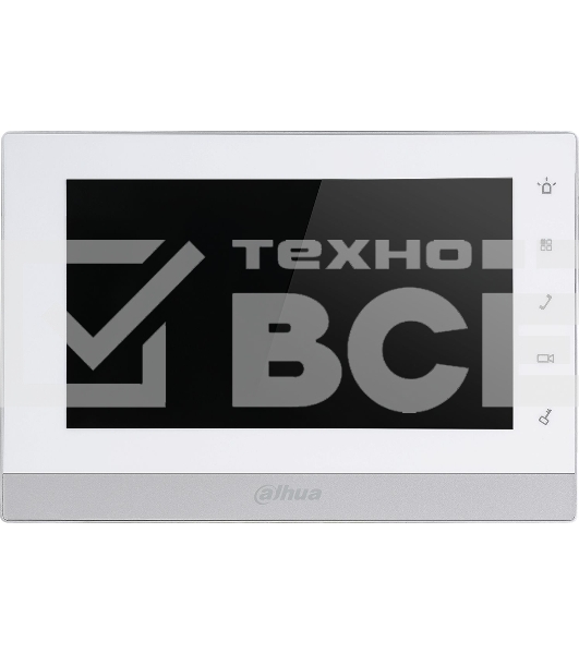 Видеодомофон Dahua DHI-VTH1550CH-S2 белый