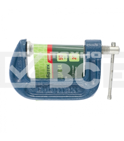 Струбцина Сибртех G-образная, 50 мм