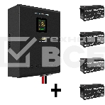 Комплект ИБП EX296004RUS + батарея 150Aч EX282990RUS 4шт ExeGate FineSine SX-5000.LCD.AVR.2SH.T + батарея ExeGate DT 12150 (12В, 150Ач) 4шт, фото10