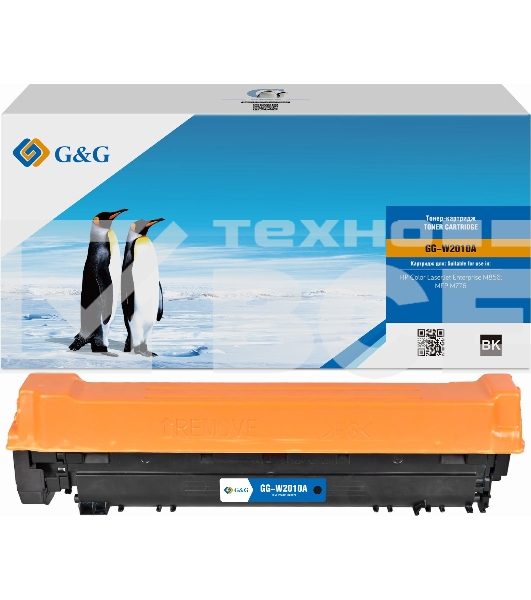 Картридж лазерный G&G GG-W2010A, W2010A (659A), черный (16000 стр.) для HP CLJ Ent M856/MFP M776