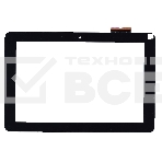 Сенсорное стекло (тачскрин) для Asus Transformer Book T101HA, черное, фото2