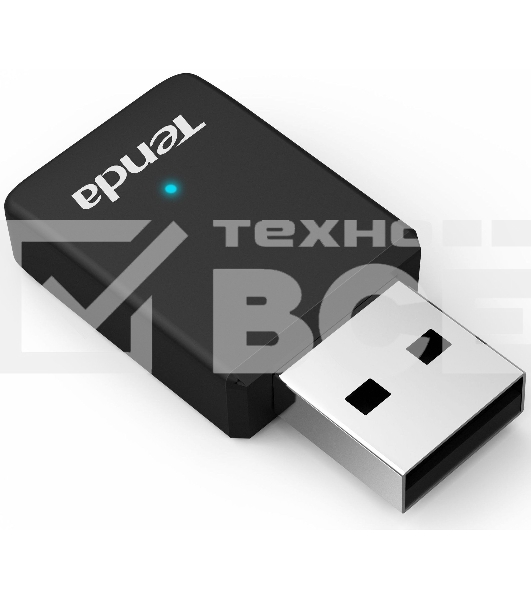 Сетевой адаптер Wi-Fi Tenda WiFi Adapter USB U9 (USB2.0, WLAN 650Mbps, 802.11ac) 1x int Antenna