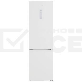 Холодильник Hotpoint HT 5200 W белый двухкамерный 247/78л морозилка снизу, No Frost