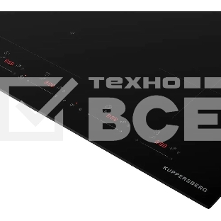 Варочная поверхность Kuppersberg ICI 616 60 см, индукция, High-Tech, inverter, прямой край, 9 уровней мощности, бустер, Stop and Go, Bridge zone, автоматическое отключение, таймер, индикатор остаточного тепла, сенсорное/слайдерное управление, цвет черный