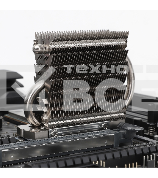 Радиатор SSD Cooler Thermalright M.2 HR-09 2280 PRO SSD (Radiator, Al, M.2 2280, Heat pipes:2x6mm, 86x24x74mm, Silver)