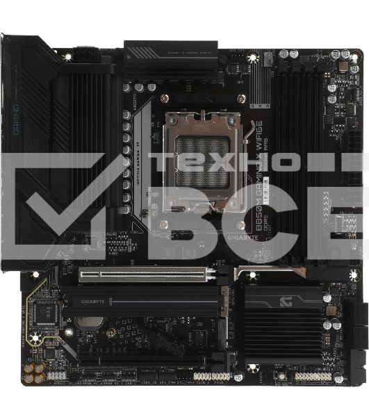 Материнская плата Gigabyte B850M GAMING X, AM5, AMD B850, 4xDDR5, 4xSATA, 2xM.2, 1xPCI-E 5.0 x16, 1xPCI-E 3.0 x16, 1xHDMI, 2xDP, 1x 2.5Gb LAN, 4xUSB-A 2.0, 2xUSB-A 3.2 Gen 1, 1xUSB-A 3.2 Gen 2, 1xUSB-C 3.2 Gen 2, 3x3.5 мм, 7.1, Micro-ATX