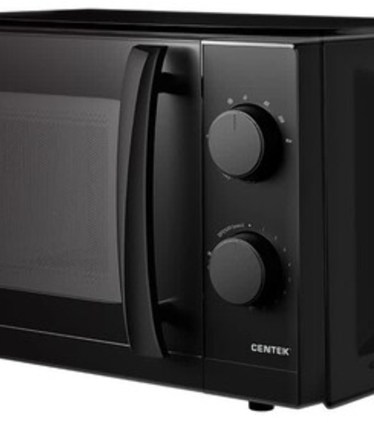 Микроволновая печь Centek CT-1571 черный, 20 л, 700 Вт, переключатели - поворотный механизм