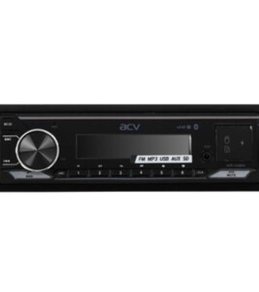 Автомагнитола ACV AVS-948BM, 1 DIN, Bluetooth, USB Type-A, AUX