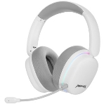 Гарнитура Marvo HG9070W Monka Echo RS белый, беспроводная + проводная, радиоканал, до 10 ч, подсветка, совместимость с PS5, Xbox, фото7