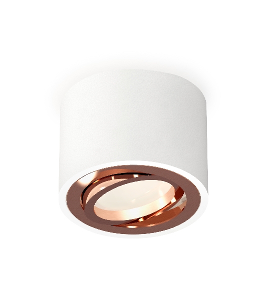 Светильник Ambrella Light XS7510005 SWH/PPG белый песок/золото розовое полированное MR16 GU5.3 (C7510, N7005)
