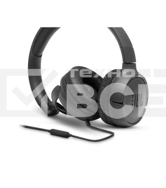 Наушники JBL Наушники накладныеT500, 32 Ом, черный
