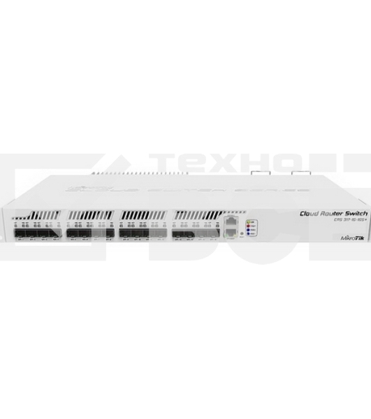 Коммутатор MikroTik CRS317-1G-16S+RM 16х SFP+, 1х 1G RJ45, SwOS или RouterOS