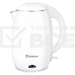 Чайник электрический Sakura SA-2157W (1.8) бел д, фото4