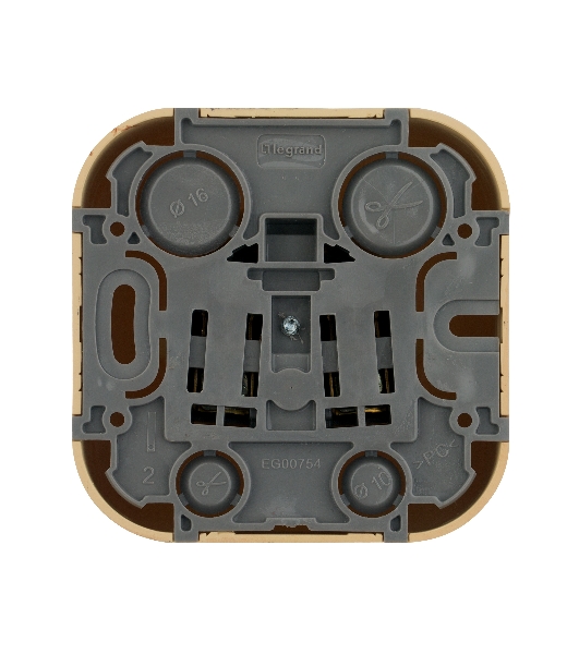 Legrand Legrand 782280 Розетка с заземлением с защитными шторками (Дерево)