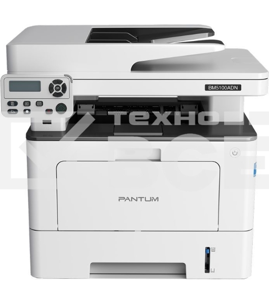 МФУ лазерный Pantum BM5100ADN, A4, ч/б, печ. до 40 стр/мин., скан. до 24 стр/мин., 1200 x 1200 dpi, USB, RJ-45