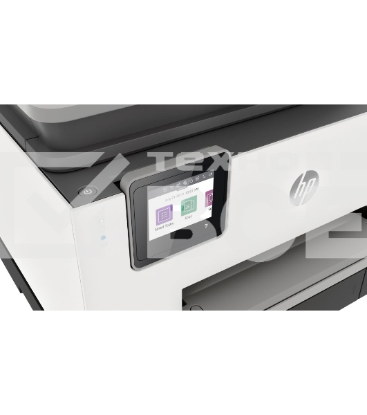 МФУ струйный HP Officejet Pro 9023 AiO (1MR70B), A4, цветной, до 24 стр/мин. (ч/б) до 20 стр/мин. (цвет), скан. до 15 стр/мин. (ч/б) 8 стр/мин. (цвет), 1200x1200dpi, USB, RJ-45, Wi-Fi, Air Print