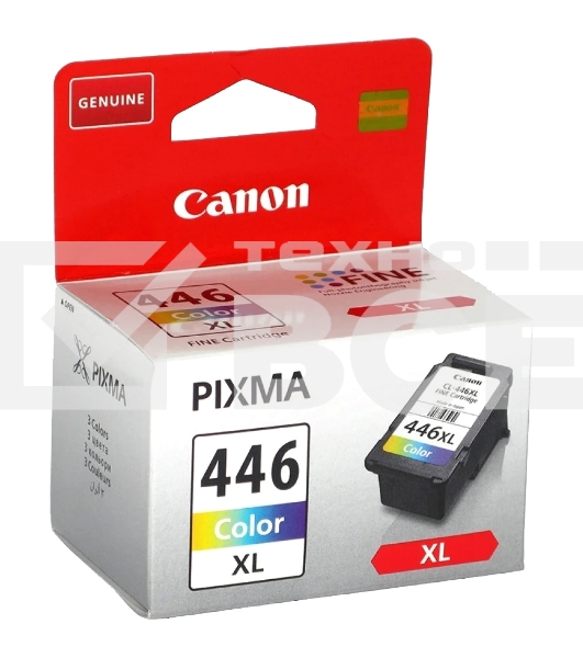 Картридж струйный CL-446XL (8284B001) для Canon PIXMA MG2440/2540. Цветной, 300 стр.