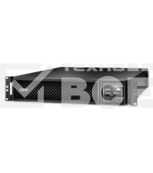 Источник бесперебойного питания APC Smart-UPS SRT SRT1500RMXLI 1500Вт 1500ВА черный