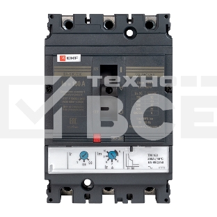 Автоматический выключатель PROxima ВА-99C (Compact NS) 250/160А 3P 45кА