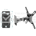 Кронштейн для телевизора Kromax CORBEL-4 черный 15