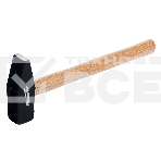 Молоток слесарный Sparta 1500 г, квадратный боек, деревянная рукоятка, фото3