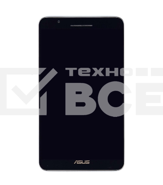 Модуль (матрица + тачскрин) для Asus Fonepad 7 FE171 / FE171CG черный с серебристой рамкой