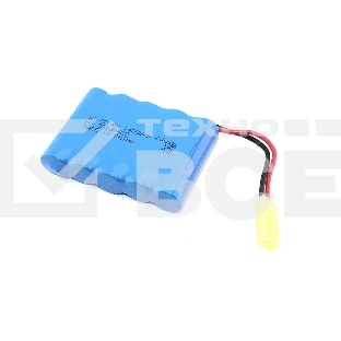 Аккумулятор Ni-Cd 6V 1400 mAh AA Flatpck разъем Tamiya