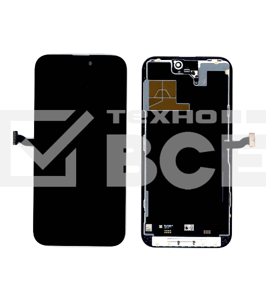 Дисплей (модуль) для Apple iPhone 14 Pro Max в сборе с тачскрином, черный