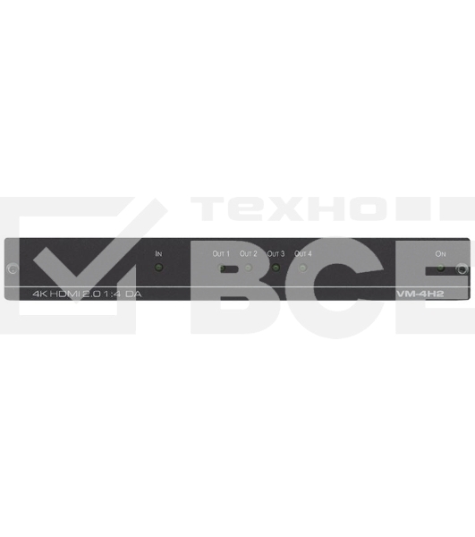 Усилитель-распределитель Kramer Electronics [VM-4H2] 1:4 HDMI UHD; поддержка 4K, HDMI 2.0