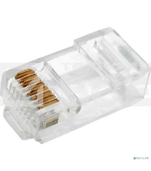 Разъем Rexant  сетевой LAN на кабель, штекер 8Р8С (Rj-45), под обжим (2шт.)