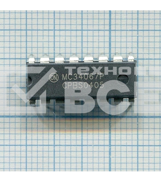 Микросхема MC34067P, DIP16