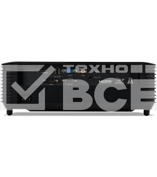 Проектор Acer X139, DLP, WXGA, 5200 Lm, 20000:1, EMEA, 2.7 Kg, EURO Power (replace MR.JTJ11.00R, X139WH)