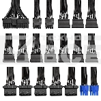 Серверный блок питания Exegate <RM-700ADS> APFC,2х8cm fan, 20+4pin/(4+4)pin+(4+4)pin , 2xPCI-E , 9xSATA, фото5