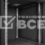 Шкаф телекоммуникационный 19' настенный 12U ExeGate EC-WM-12U.600.G.BLACK (19', 12U, 600x600x635 мм (ШхГхВ), передняя дверь закаленное стекло, съемные боковые панели, пыле- и влагозащита IP23, черный RAL 9004), фото5