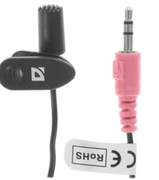 Микрофон Defender MIC-109 черный