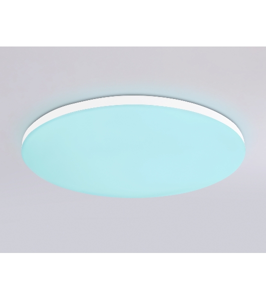Умный светодиодный светильник FZ2002 WH белый IP54 25W 3000K-6500K+RGB Wi-Fi Алиса/Tuya/Smart Home/Alexa D370*55 (ПДУ ИК)