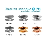 Насадка для корпуса светильника N7929 PYG золото желтое полированное D70*H28mm Out25mm, фото10