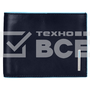 Кошелек мужской Piquadro Blue Square PU1240B2/BLU2 синий натур.кожа