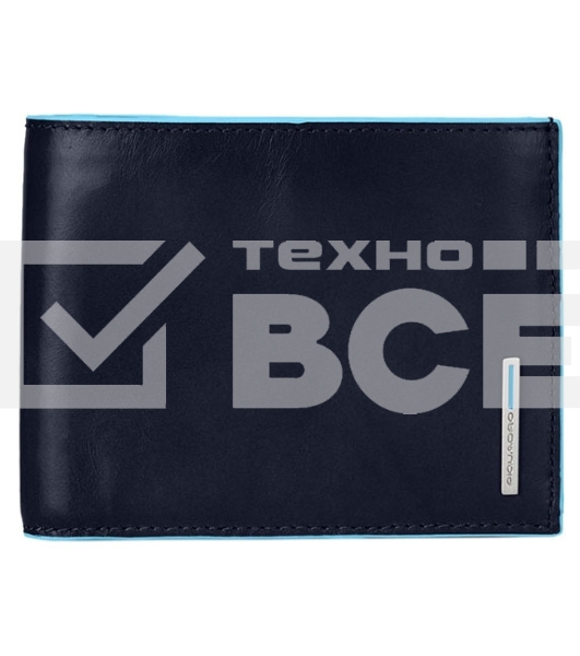 Кошелек мужской Piquadro Blue Square PU1240B2/BLU2 синий натур.кожа