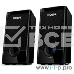 Колонки Sven 318 черный {USB-порт ПК, ноутбука или адаптер 5V DC}, фото7
