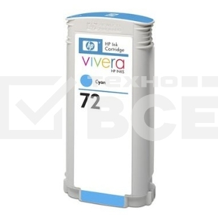 Картридж струйный HP №72 C9371A голубой для HP DJ T1100/T610 (130мл)